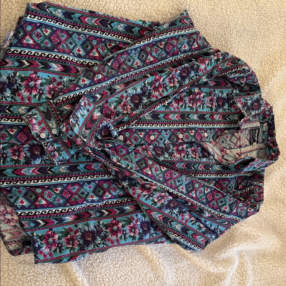 Wrangler Multicolor Patterned Shirt